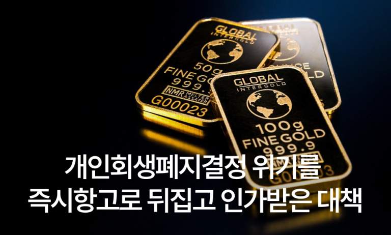 개인회생폐지결정