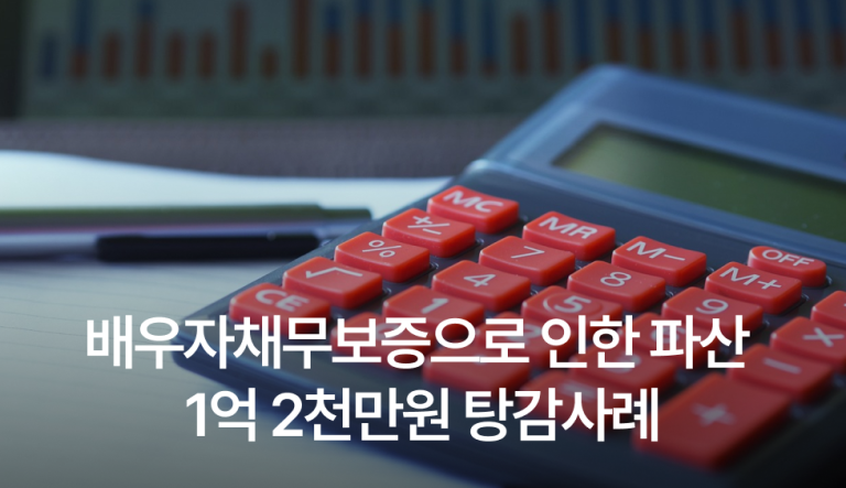 배우자채무보증